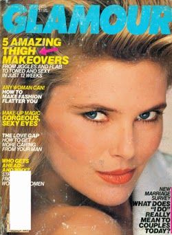 Christie Brinkley, Glamour Magazine February 1985 Cover Photo - United ...