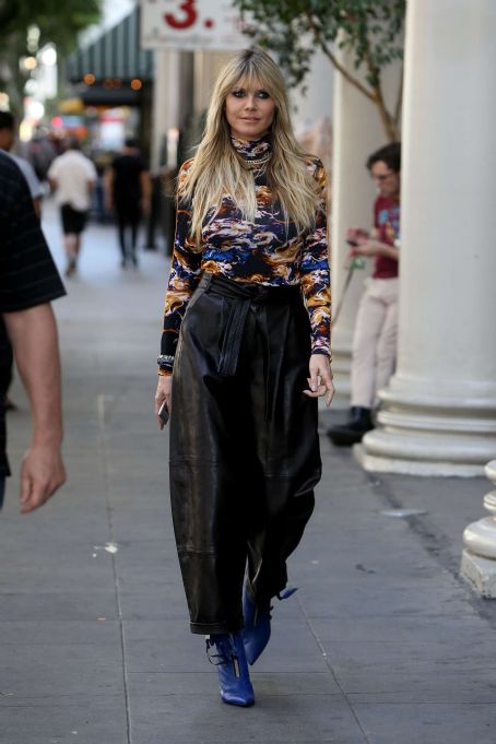 Heidi Klum – Arrives to the ‘Germany’s Next Topmodel’ Set in LA
