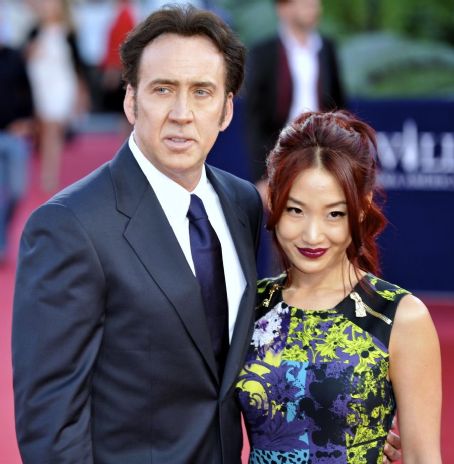 Alice Kim Cage and Nicolas Cage
