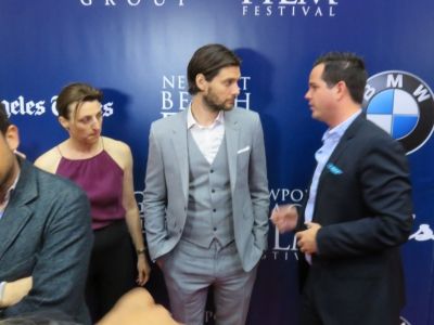 Ben Barnes -2015-Jackie & Ryan Newport Beach Premiere