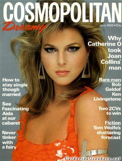 Vanessa Angel, Catherine Oxenberg, Cosmopolitan Magazine June 1985 ...