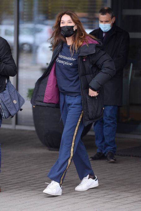 Carla Bruni – Pictured in Warsaw – Poland