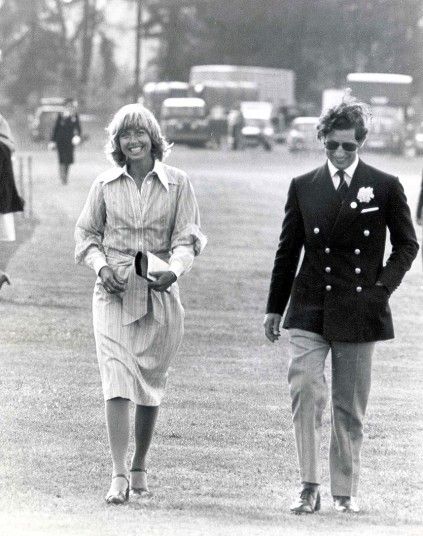 Prince Charles and Davina Sheffield