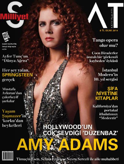 Amy Adams - Milliyet Sanat Magazine Cover [Turkey] (January 2014)