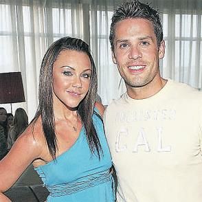 Hugh Hanley and Michelle Heaton