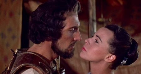 Claire Bloom and Peter Cushing