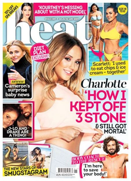 Charlotte Crosby - Heat Magazine Cover [United Kingdom] (7 January 2017)