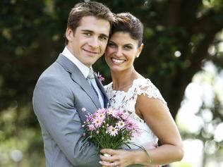 Zoe Ventoura and Hugh Sheridan