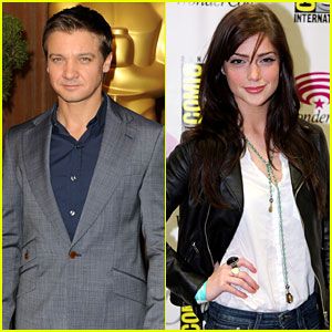 Janet Montgomery and Jeremy Renner