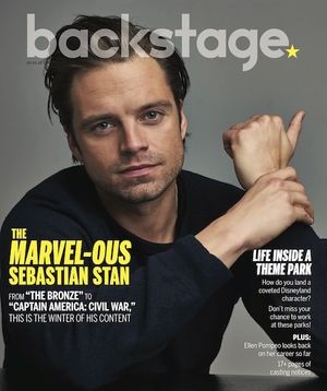 Sebastian Stan - Backstage Magazine Cover [United States] (4 May 2016)