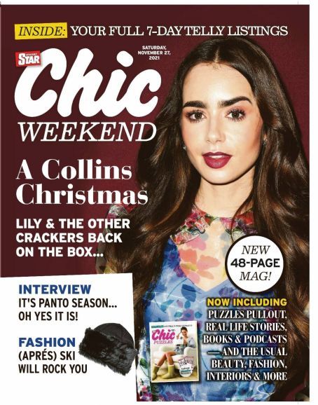 Lily Collins - Chic Magazine Cover [United States] (27 November 2021)