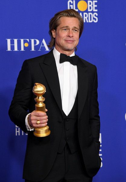 Brad Pitt At The 77th Golden Globe Awards (2020) | Brad Pitt Picture ...