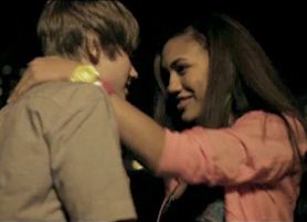Justin Bieber and Paige Hurd