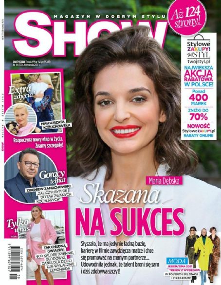 Maria Debska - Show Magazine Cover [Poland] (20 September 2021)