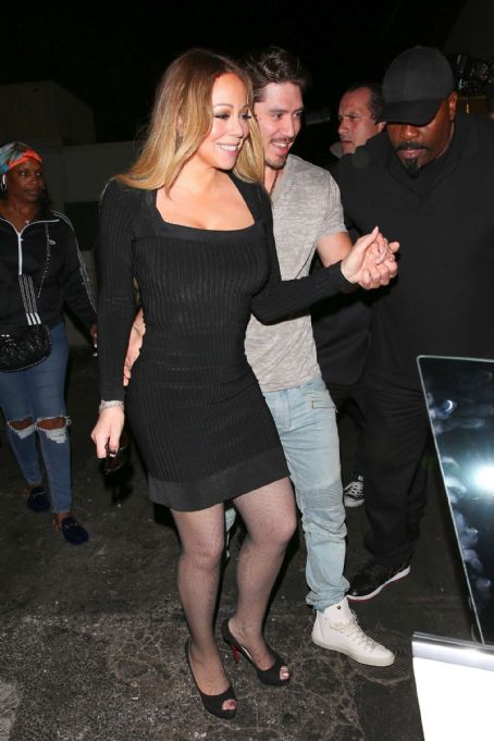 Mariah Carey – Leaving Mastros restaurant in Beverly Hills - FamousFix