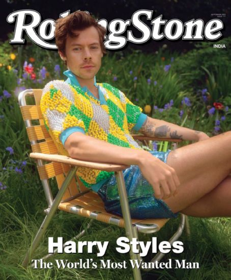 Harry Styles - Rolling Stone Magazine Cover [India] (September 2022)