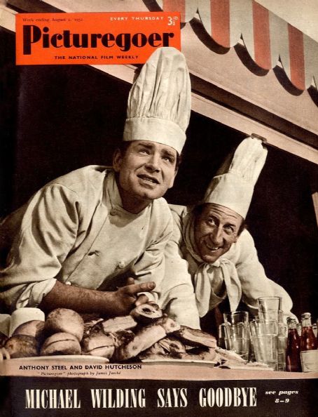Anthony Steel - Picturegoer Magazine Cover [United Kingdom] (2 August 1952)