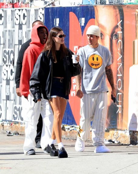 Hailey Bieber – Shopping at Gallery Dept. clothing store in Los Angeles