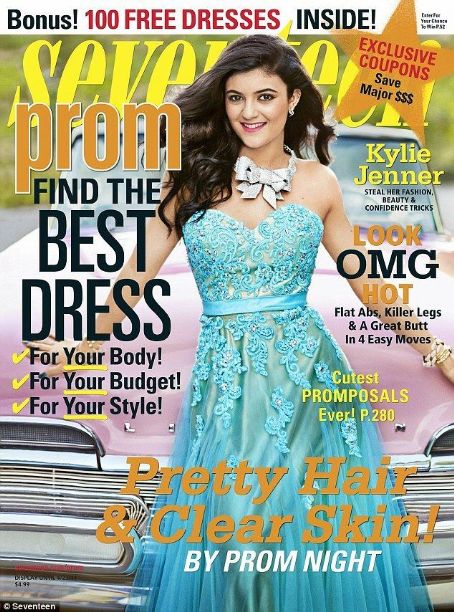 Kylie Jenner, Seventeen Prom Magazine 23 April 2014 Cover Photo ...