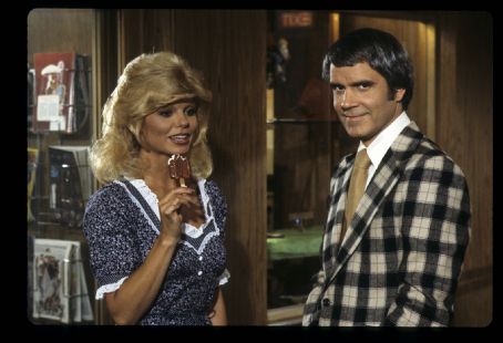 Loni Anderson and Rich Little