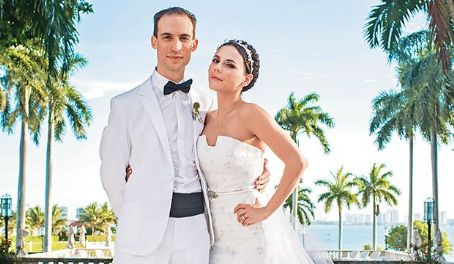 Carolina Gaitan and Nicolás Moreno (esposo)