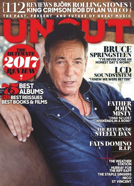 Bruce Springsteen, Uncut Magazine January 2018 Cover Photo - United Kingdom