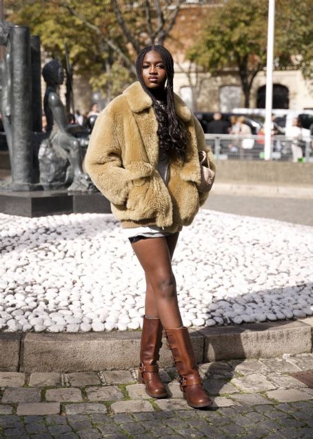 Zaya Wade – Miu Miu Womenswear Spring-Summer 2024 show as part of Paris ...