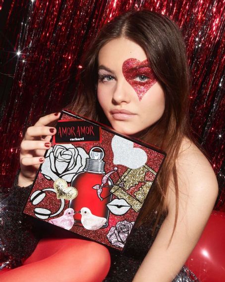 Thylane Blondeau – Cacharel Parfums’ Glitter Parade Holiday Campaign