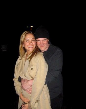 Quentin Tarantino and Didem Erol