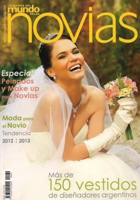 Luz Cipriota Novias Magazine August 2012 Cover Photo Argentina