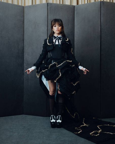 Jenna Ortega – Thom Browne Met Gala campaign (May 2023)