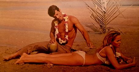 Jean-Paul Belmondo and Ursula Andress