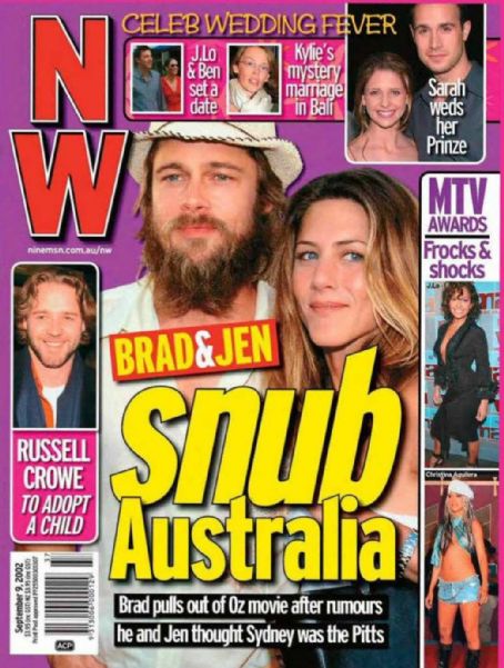 Jennifer Aniston - New Weekly Magazine Cover [Australia] (9 September 2002)