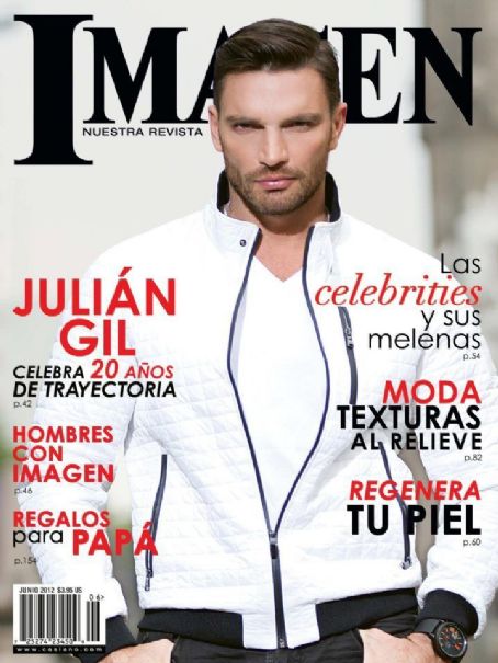 Julián Gil, Imagen Magazine June 2012 Cover Photo - Puerto Rico