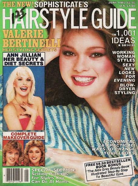 Valerie Bertinelli, Sophisticate's Hairstyle Guide Magazine June 1982 ...