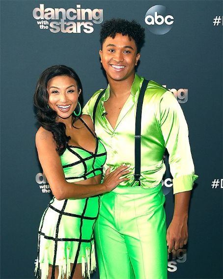 Brandon Armstrong and Jeannie Mai