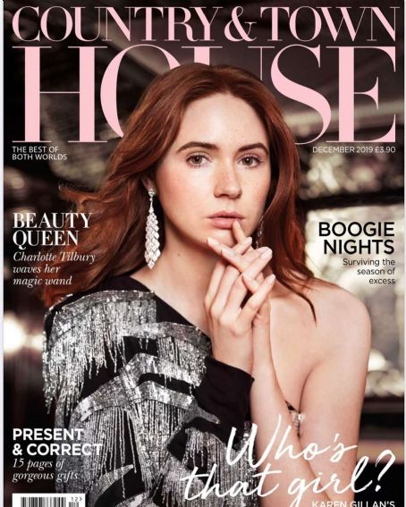 Karen Gillan – Country & Town House Magazine (December 2019) | Karen