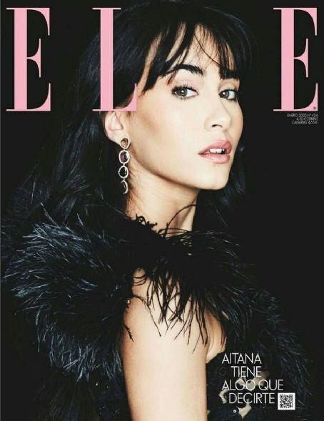 Aitana Ocaña, Elle Magazine January 2022 Cover Photo - Spain