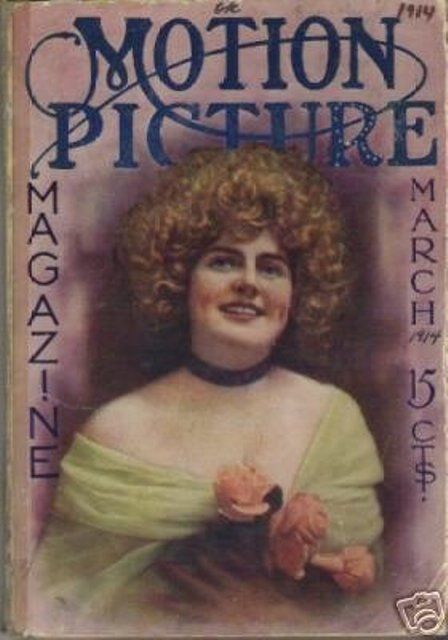 Lillian Walker, Motion Picture Magazine March 1914 Cover Photo - United ...