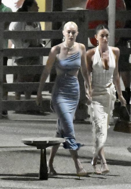 Gigi Hadid – With Leah McCarthy holding hands at the harbor of Saint Tropez
