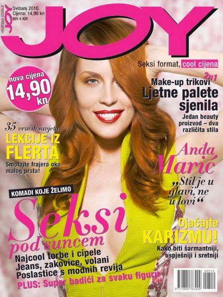 Anda Maric, Joy Magazine May 2010 Cover Photo - Croatia