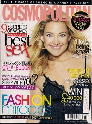 Kate Hudson, Cosmopolitan Magazine February 2009 Cover Photo - United ...