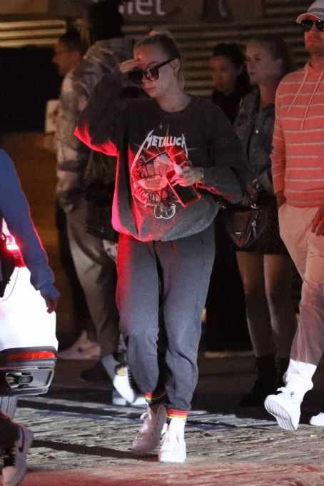 Hayden Panettiere – Spotted after dinner with friends at NOBU in Malibu