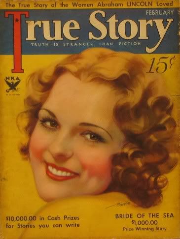 Dorothy Short - True Story Magazine [United States] (February 1934) -  FamousFix.com post