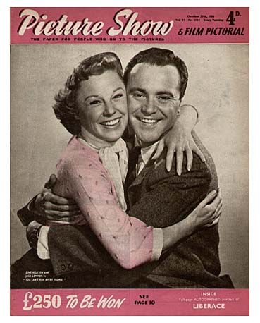 June Allyson, Picture Show Magazine 27 October 1956 Cover Photo ...