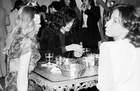 Jimmy Page and Bebe Buell