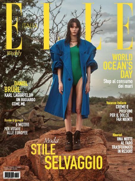 Coline Leclère, Elle Magazine 06 June 2024 Cover Photo - Italy