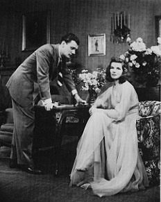 Katharine Hepburn and Joseph Cotten