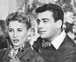 Marie Daems and Francois Perier