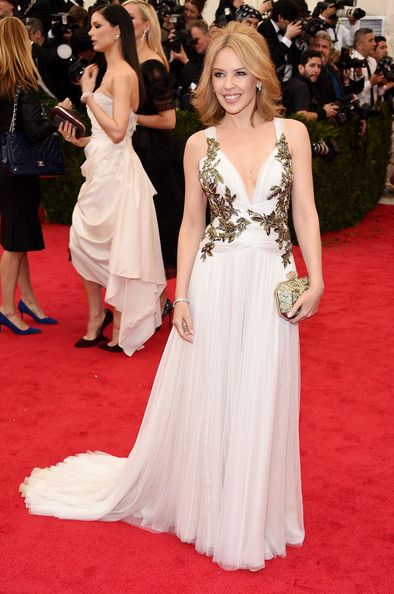 Kylie Minogue: Red Carpet Arrivals at the Met Gala 2014